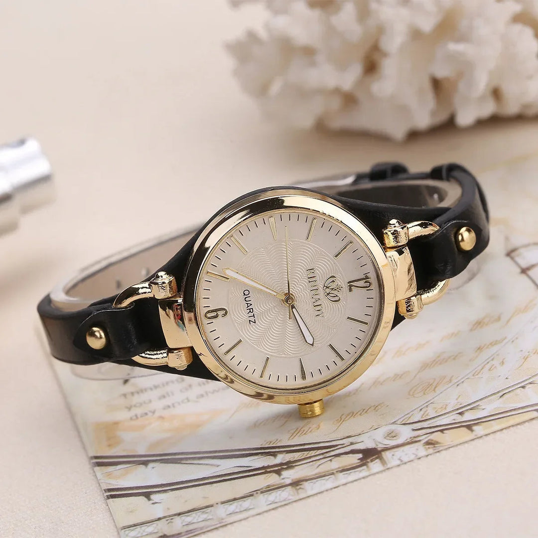 Edda | Vintage Etched Dial Watch