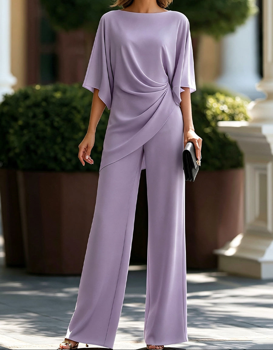 Marigold | Draped Waist Two-Piece Set