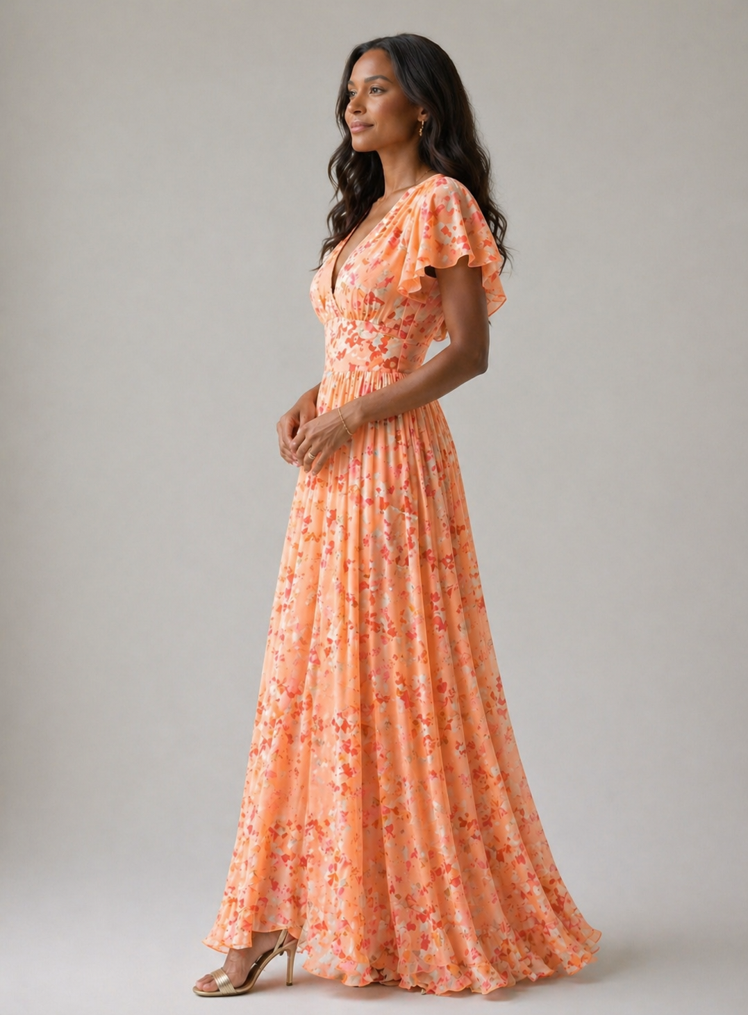 Isla | Glamorous dress Tummy Coverage