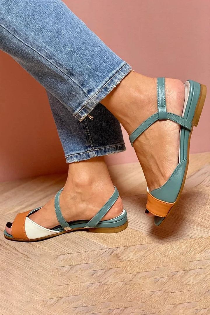 Linda - Colour Block Sandals