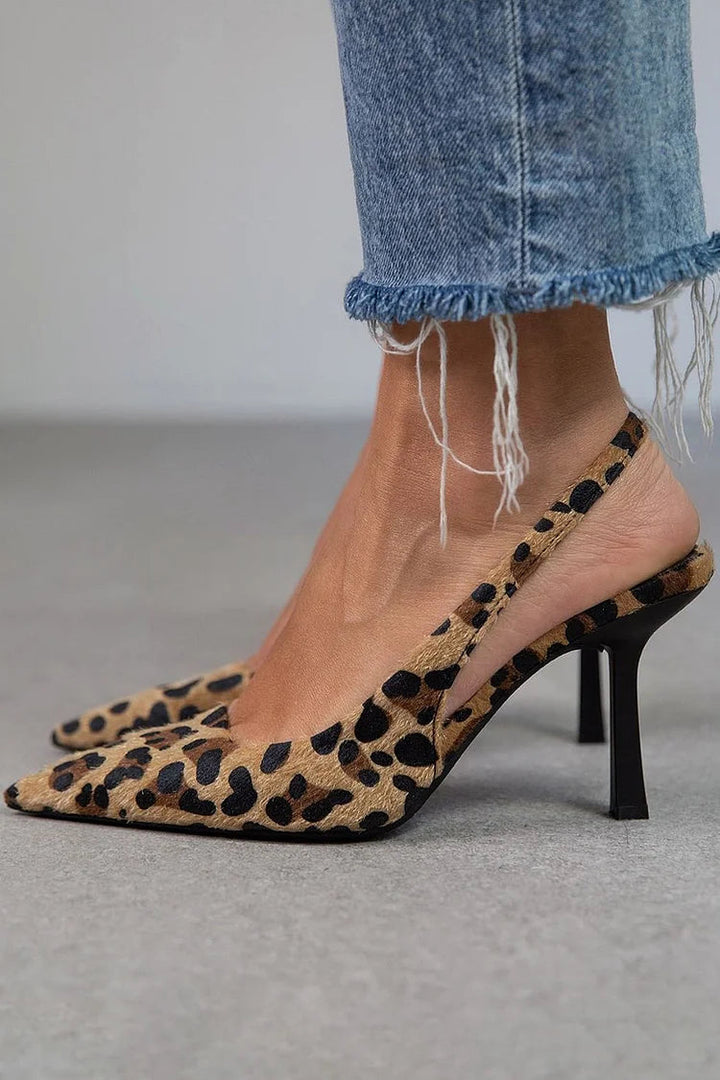 Ambra - Animal Print Heels
