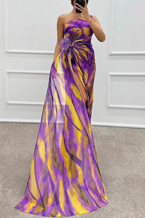 Ivy | Vibrant Draped Dress