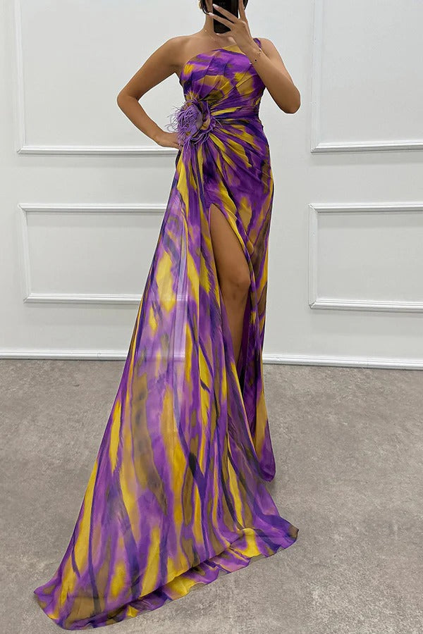 Monica | Vibrant Draped Dress