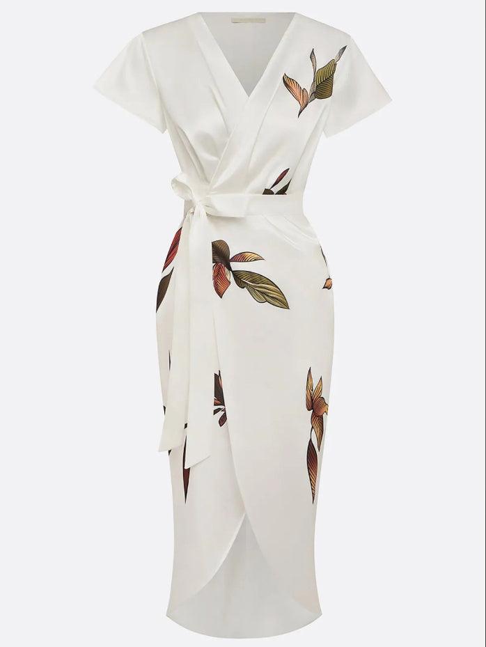 Jeanette | Elegant Wrap Dress