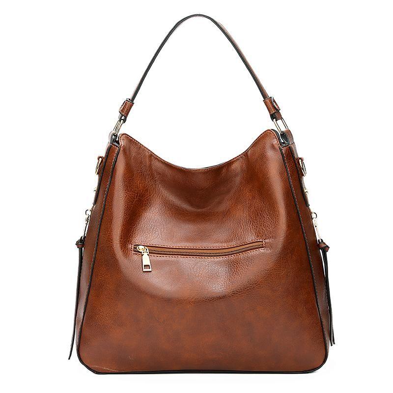 Morag | Anti-Theft Leather-Look Hobo Bag
