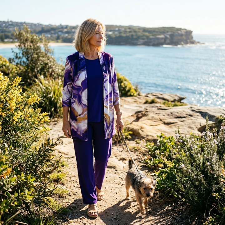 Violet | Classic Elegance Three-Piece Set