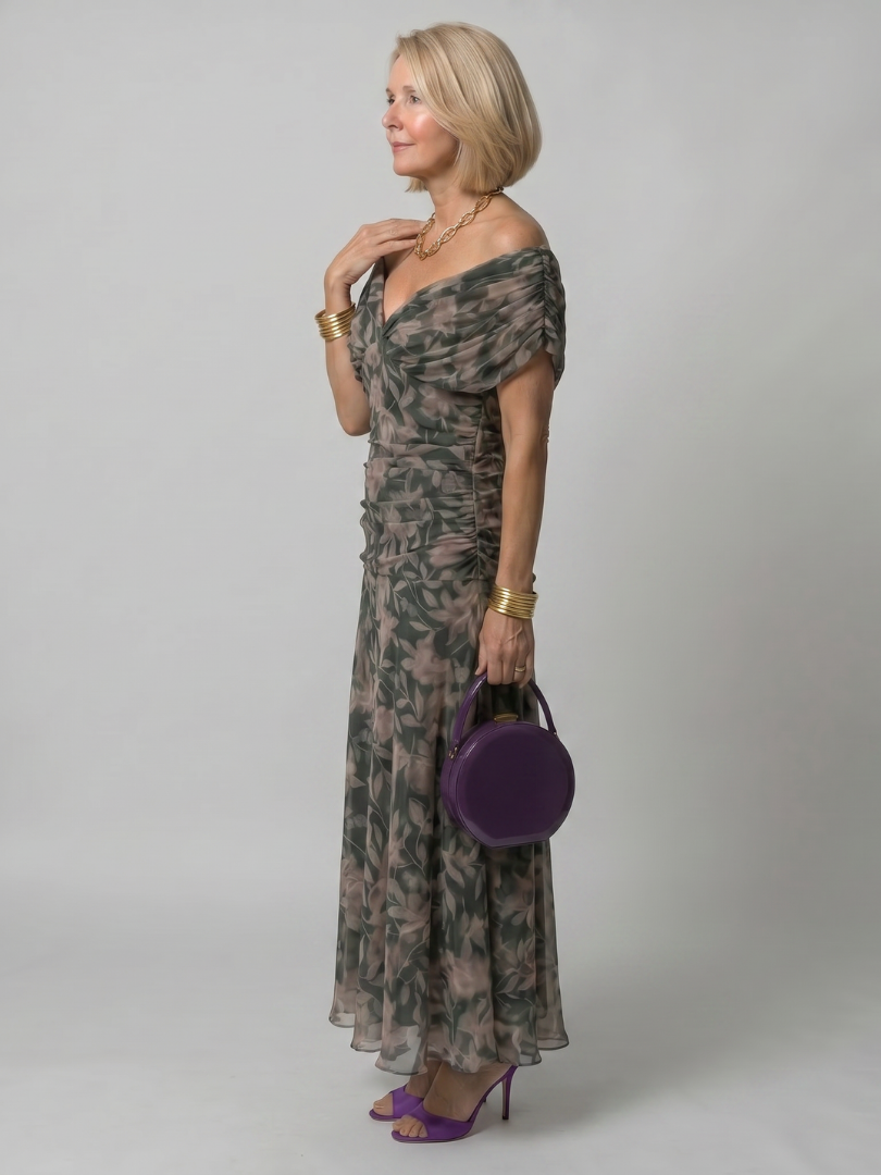 Jillian | Flow Midi Dress