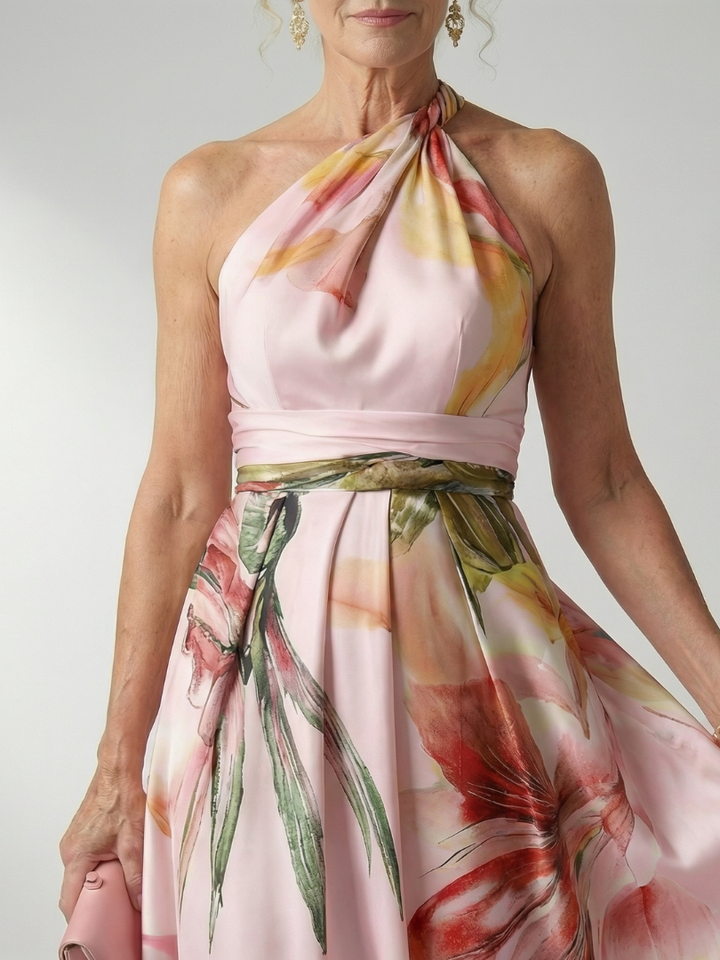 Perrine | Light Floral Maxi Dress