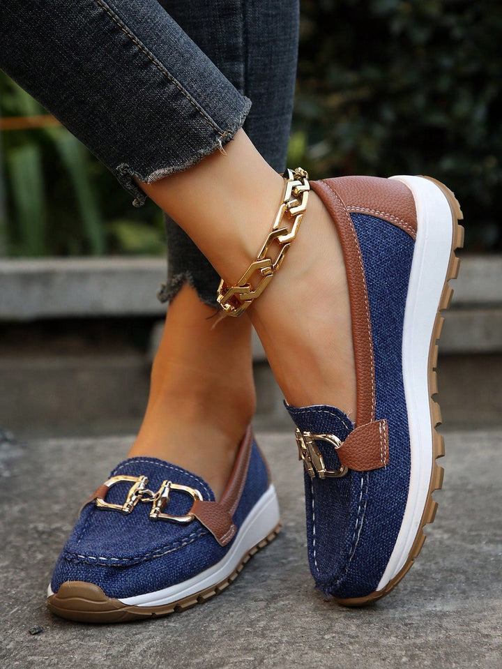 Georgina | Chic Buckle Loafers