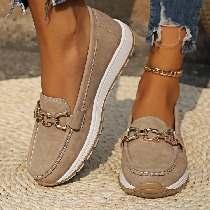 Philippa | Orthopaedic Flat Buckle Loafers