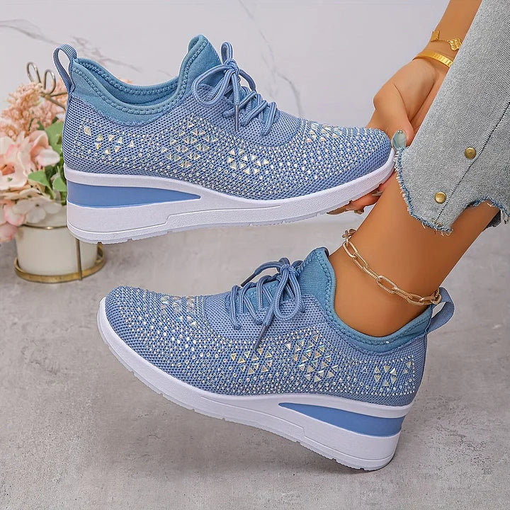 Nanette | Lightweight Lace Up Sneakers