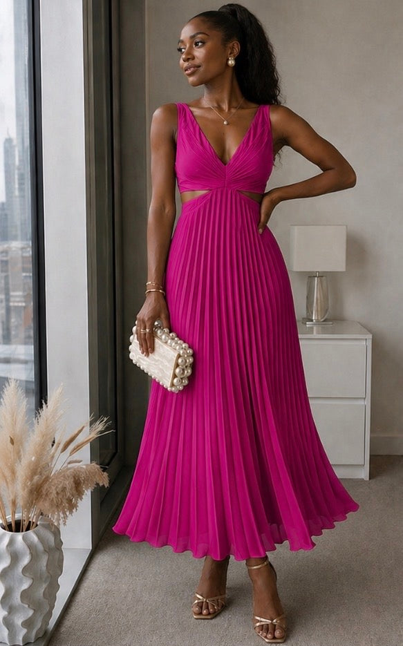 Carmel | Radiant Twist Dress