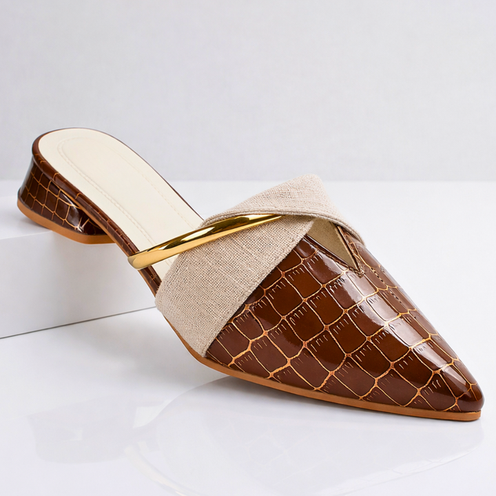Luella | Gator Slip-Ons