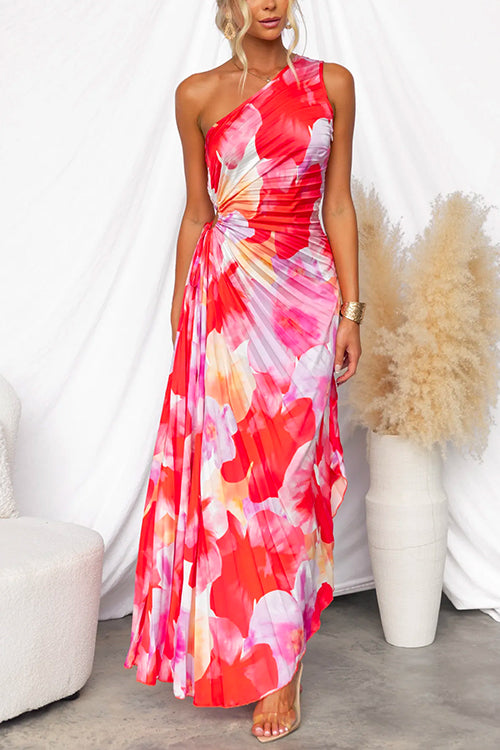 Skye | Vibrant Tropical Evening Dress