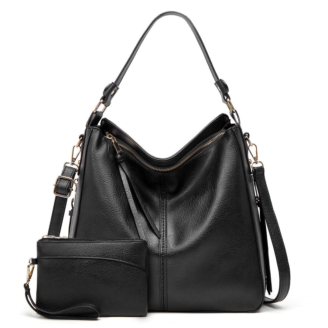 Morag | Anti-Theft Leather-Look Hobo Bag