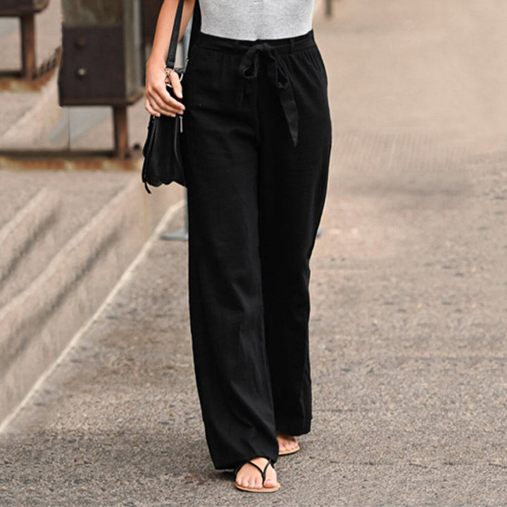 Olga | Wide-Leg Drawstring Pants