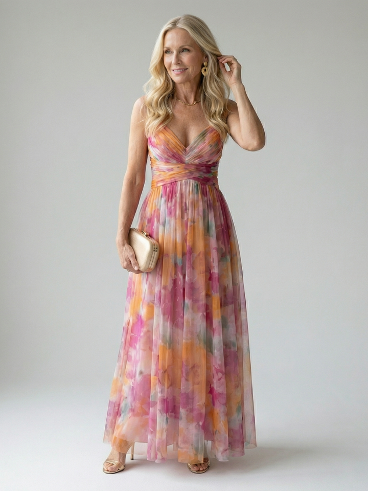 Annette | Soft Wrap Maxi Dress