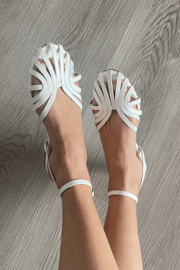 Cosima | Golden Jewel Sandals