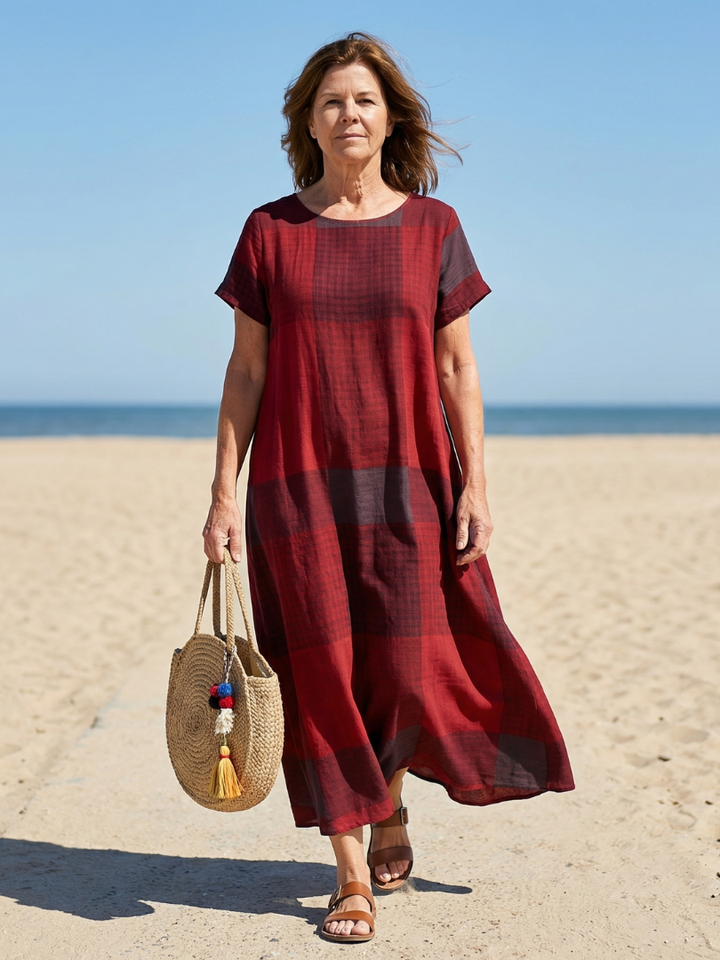 Shauna | Relaxed Line Midi Dress
