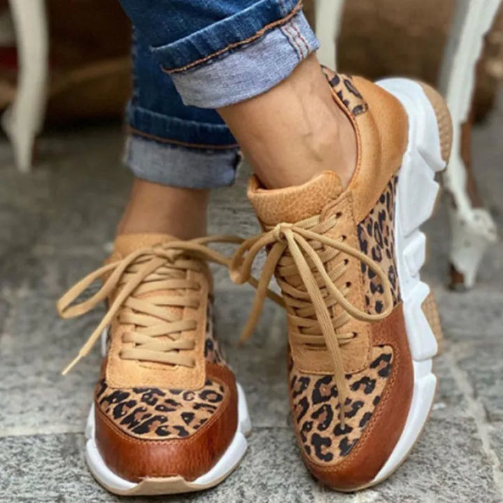 Mathilde | Comfortable Leopard Sneakers