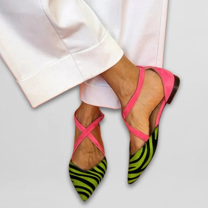 Roslyn | Ballet Flats with Straps