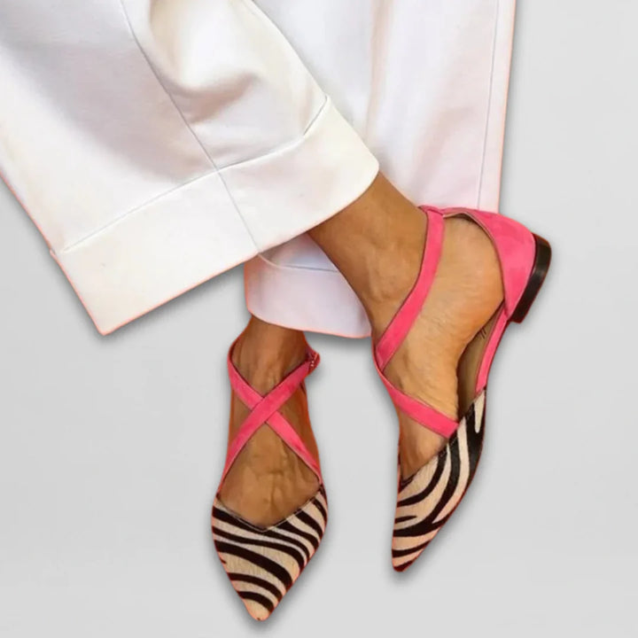 Roslyn | Ballet Flats with Straps