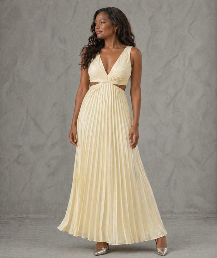 Carmel | Radiant Twist Dress