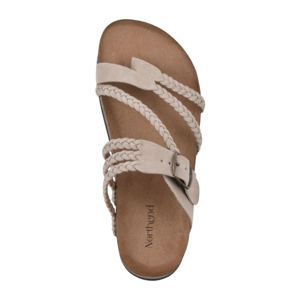 Jodie | Braided Cork Sandals
