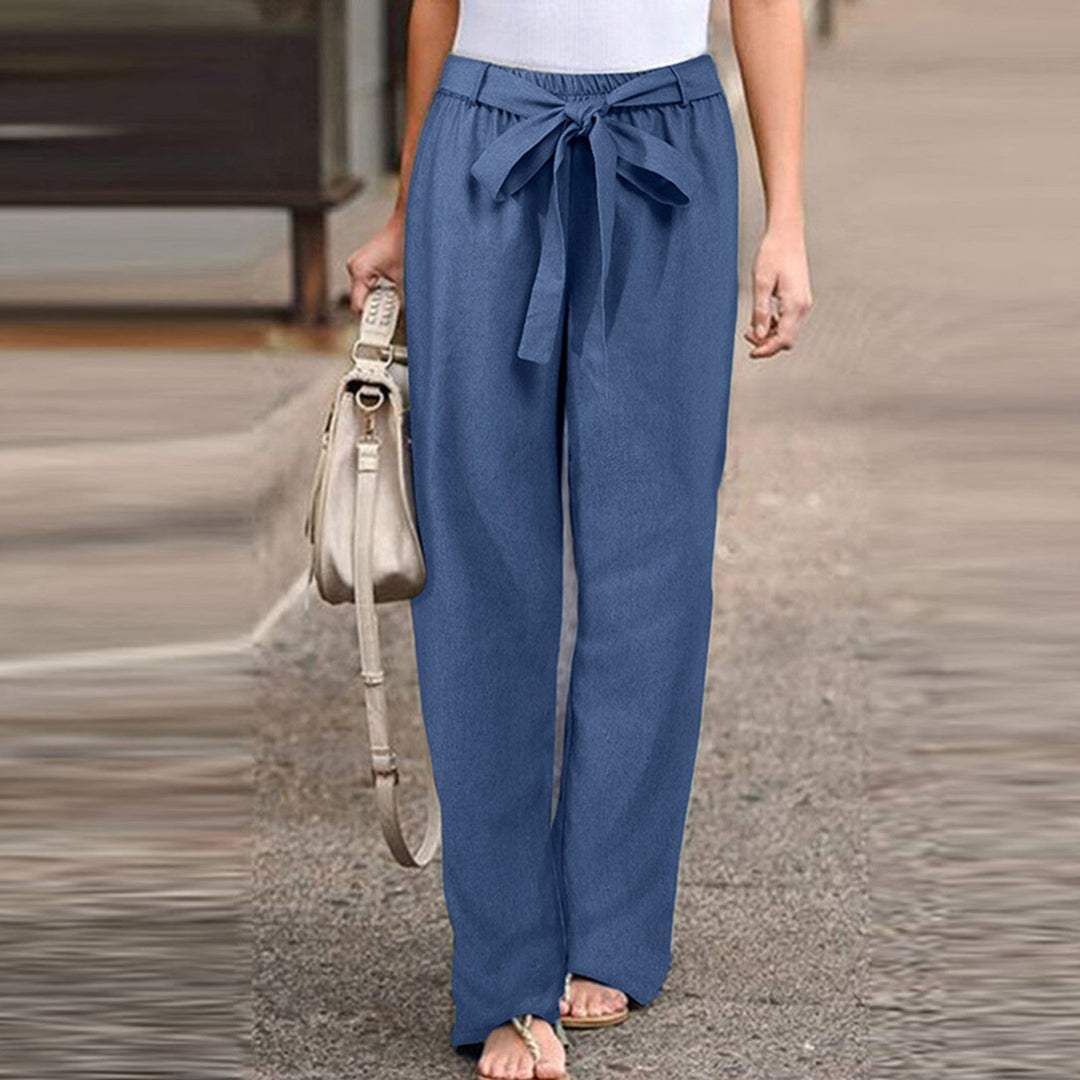 Olga | Wide-Leg Drawstring Pants