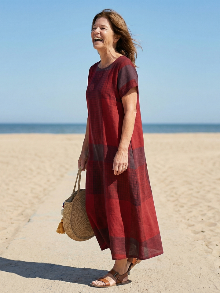 Shauna | Relaxed Line Midi Dress