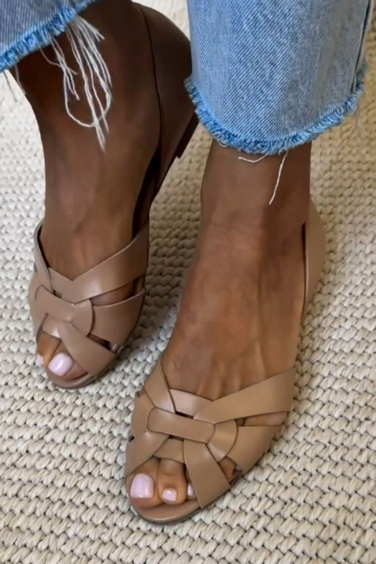 Estella | Woven Nature Sandals
