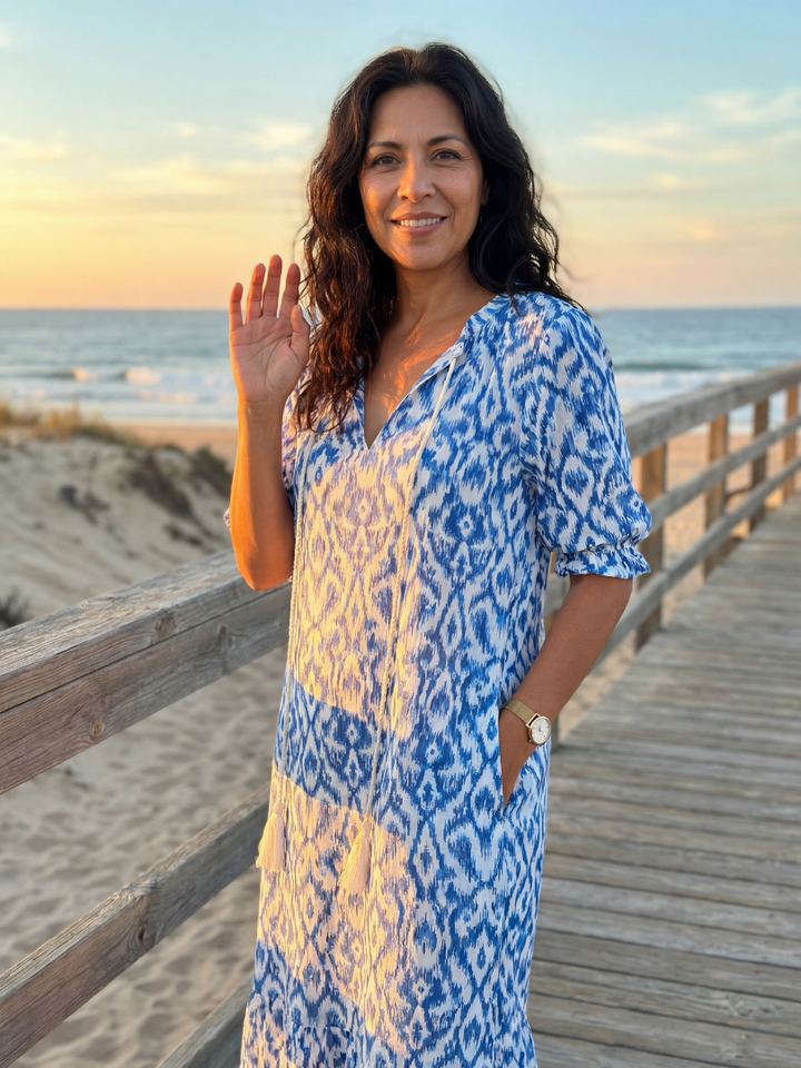 Sloane | Coastal Midi Dress