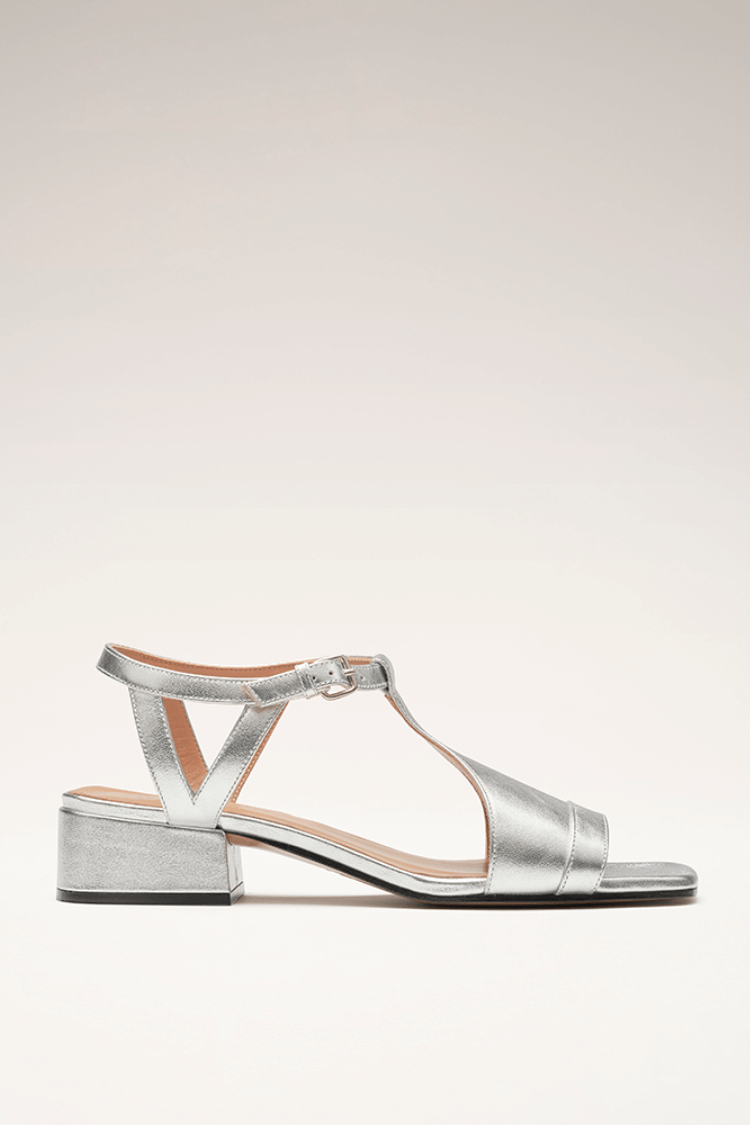 Isolde | Silver Summer Sandals
