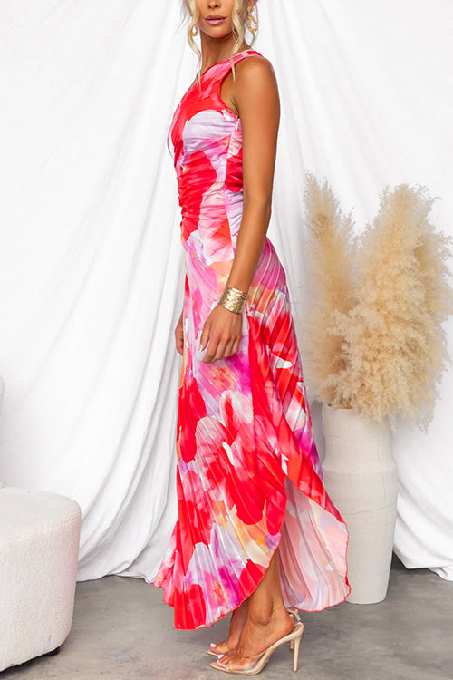 Skye | Vibrant Tropical Evening Dress