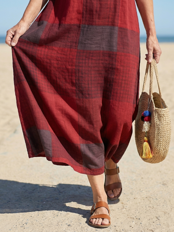 Shauna | Relaxed Line Midi Dress