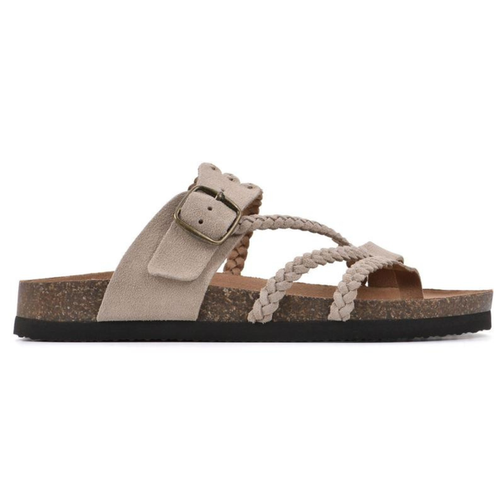 Jodie | Braided Cork Sandals
