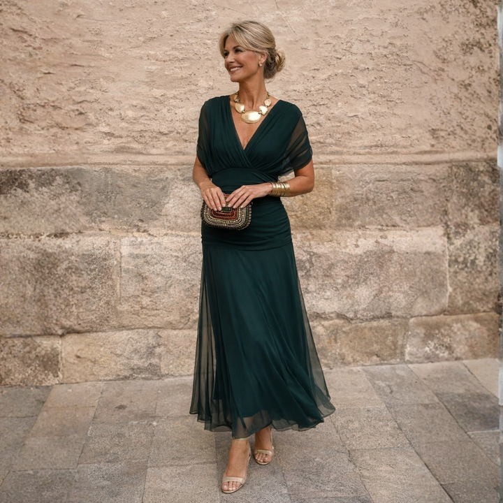 Leanne | Off-Shoulder Maxi Dres