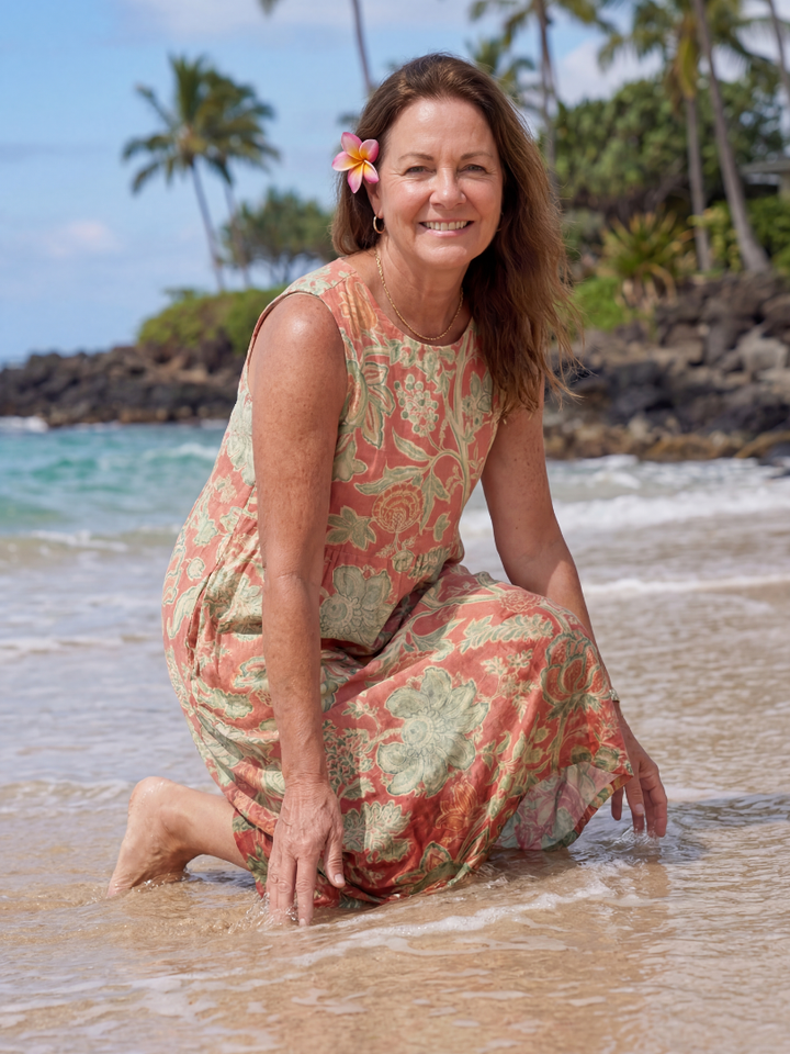 Johanna | Beach Midi Dress