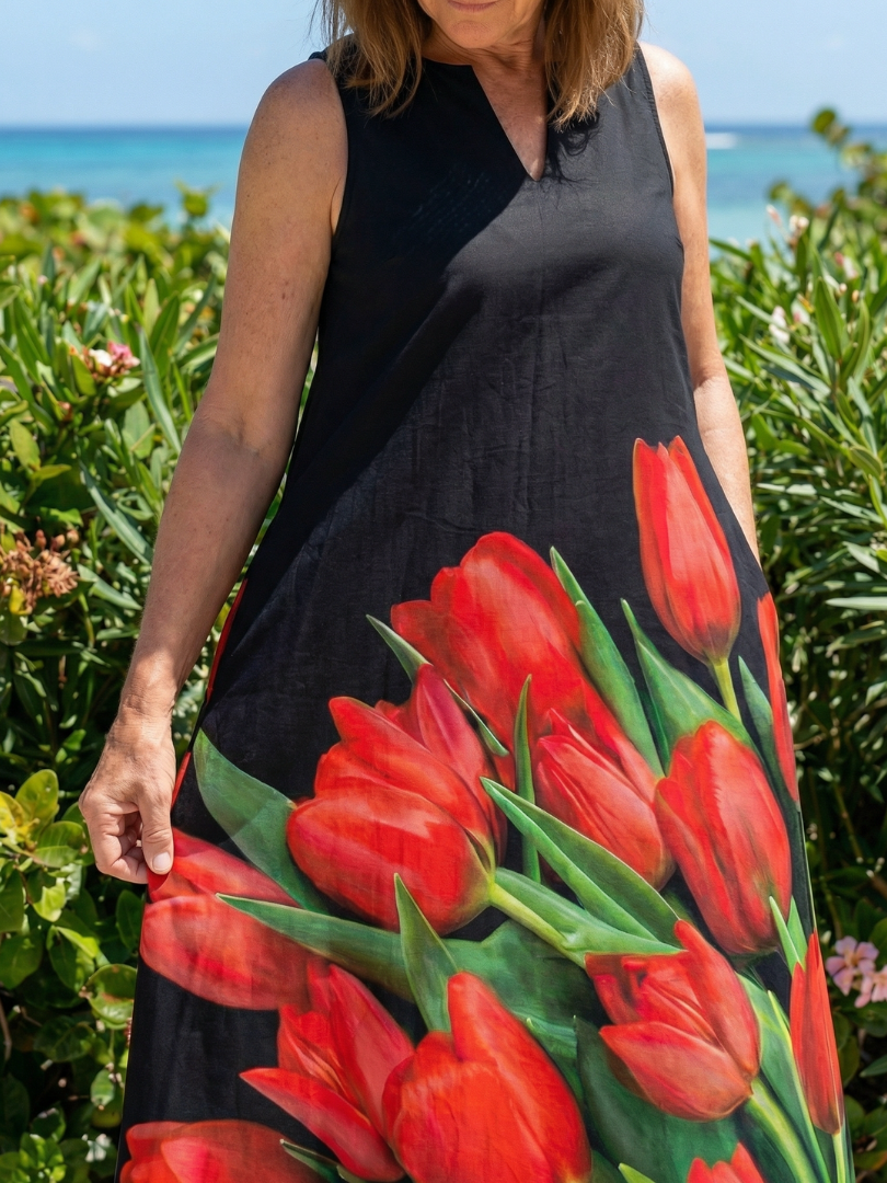 Tahnee | Soft Rose Maxi Dress