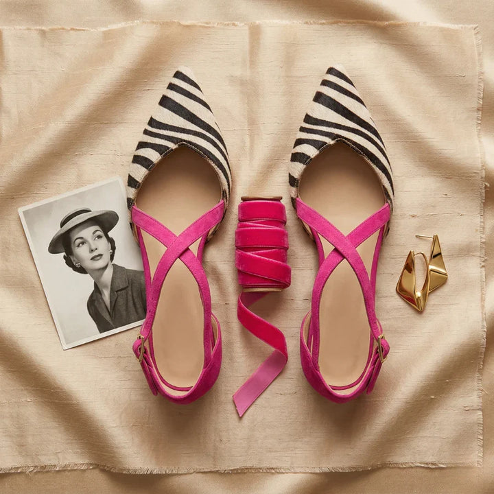 Roslyn | Ballet Flats with Straps