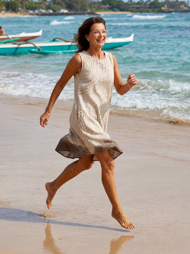 Nettie | Texture Midi Dress