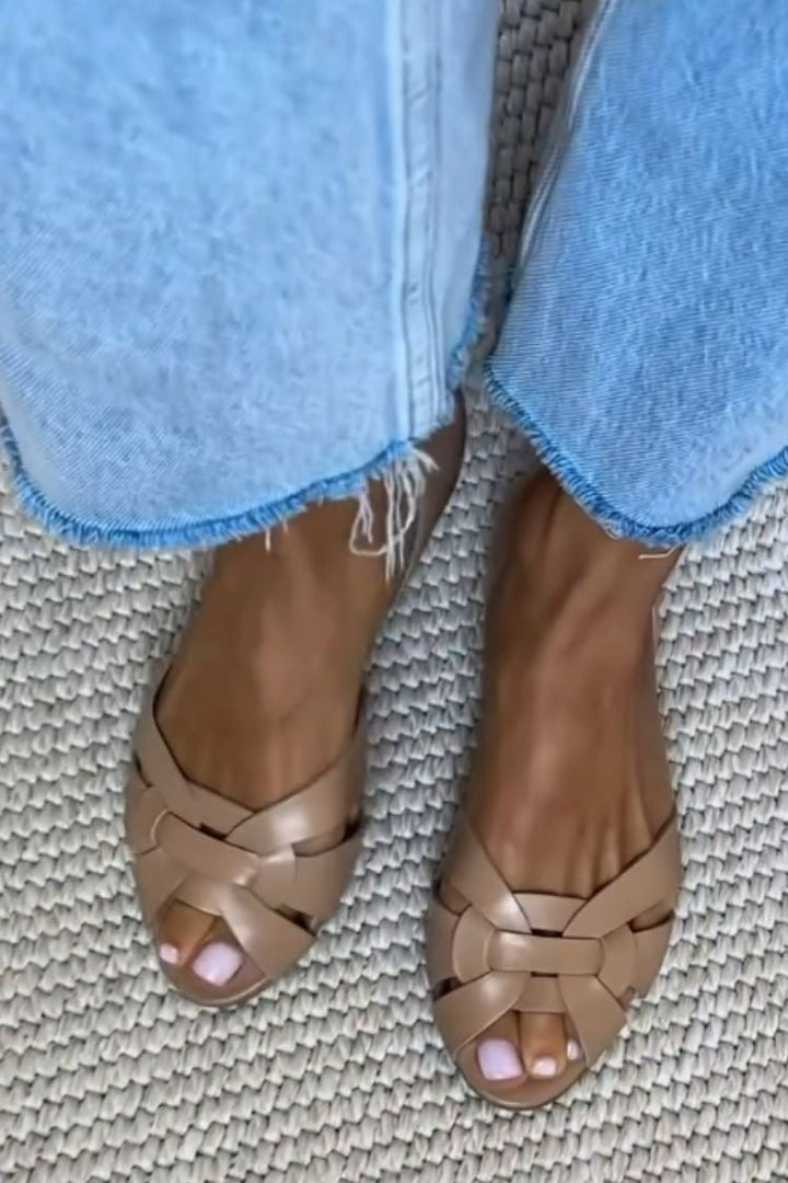 Estella | Woven Nature Sandals