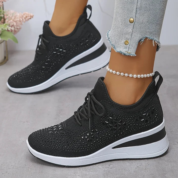 Nanette | Lightweight Lace Up Sneakers