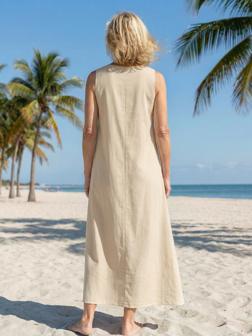 Valda | Gentle Fall Maxi Dress