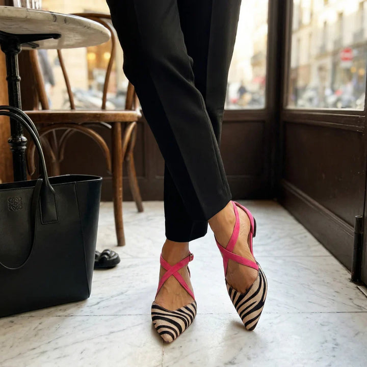 Roslyn | Ballet Flats with Straps
