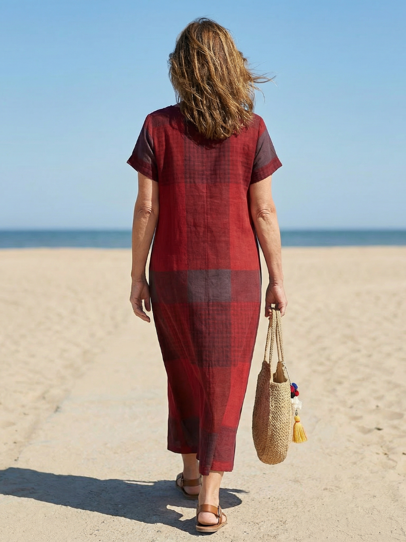 Shauna | Relaxed Line Midi Dress