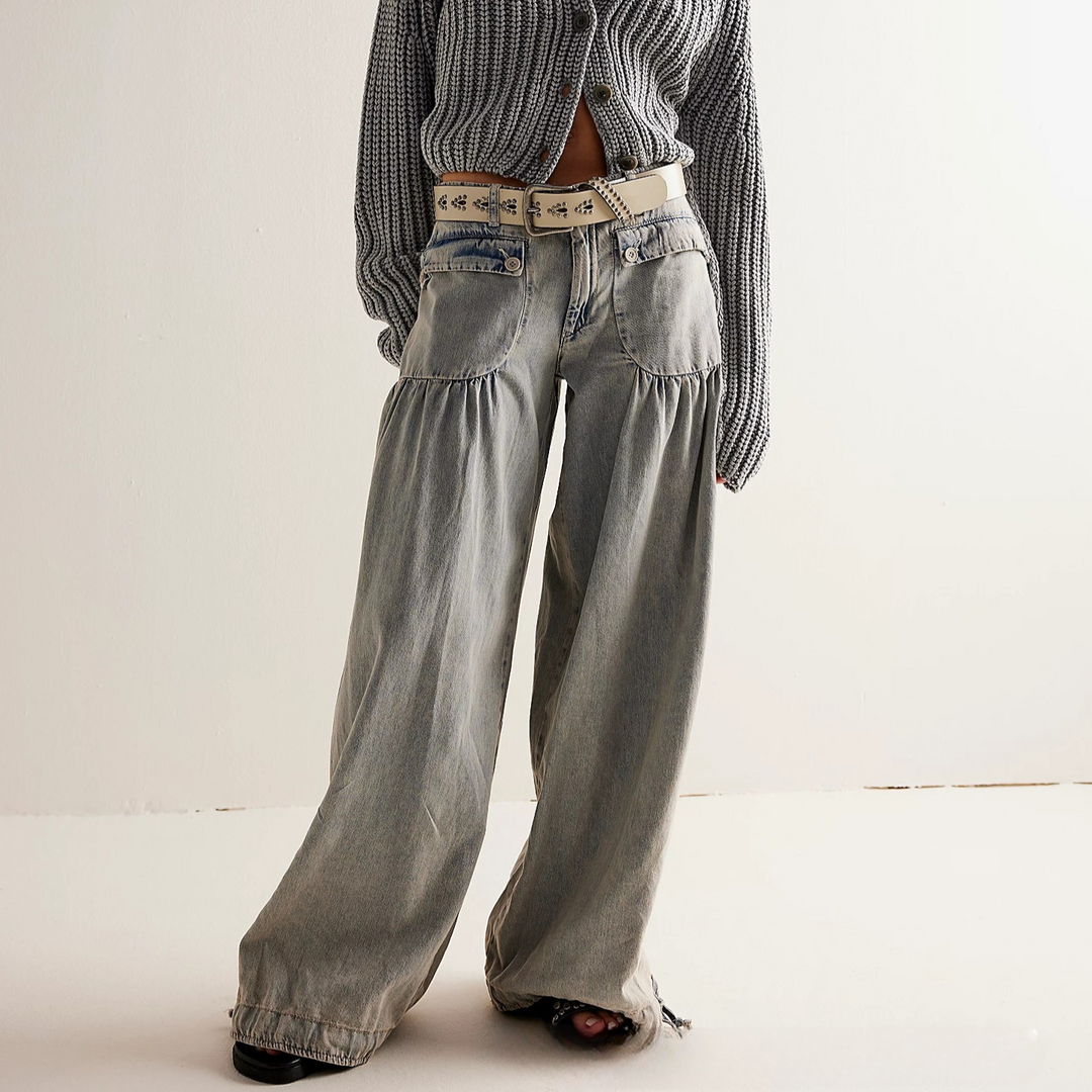 Glenys | Elegant Flowy-Fit Jeans