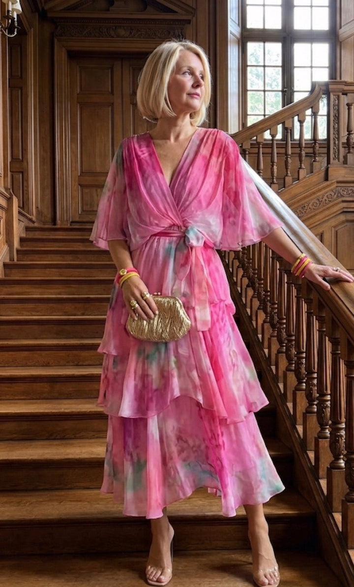 Norma | Layered Floral Sun Dress