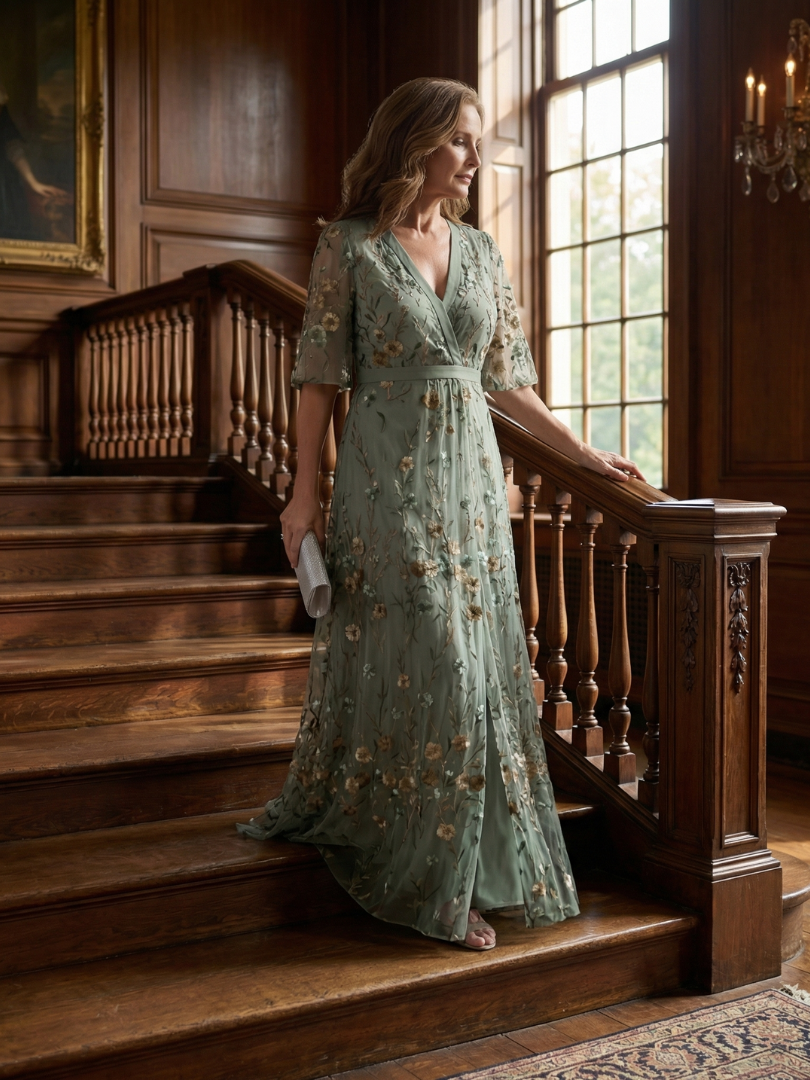 Debra | Halter Bloom Flow Maxi Dress