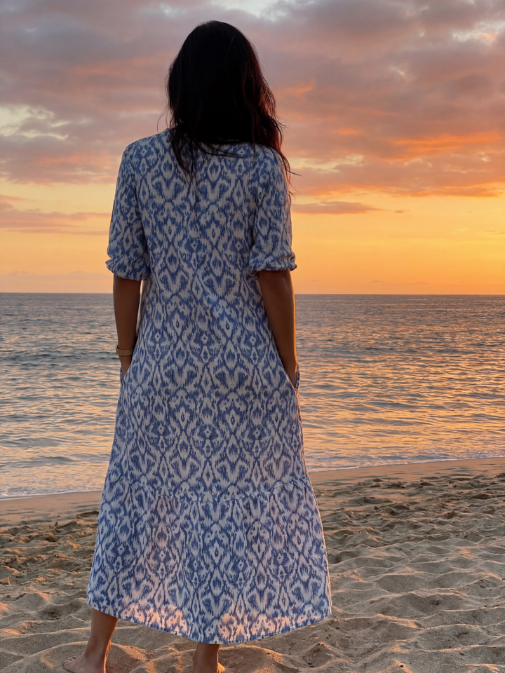 Sloane | Coastal Midi Dress